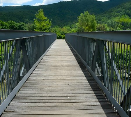 Pasarelas arquitectónicas reducidas