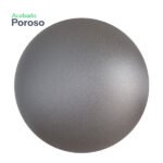 acabado poroso acero inoxidable