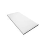 Lámina de aluminio blanco wash