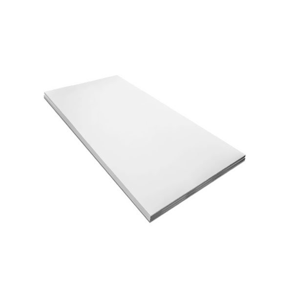 Lámina de aluminio blanco wash
