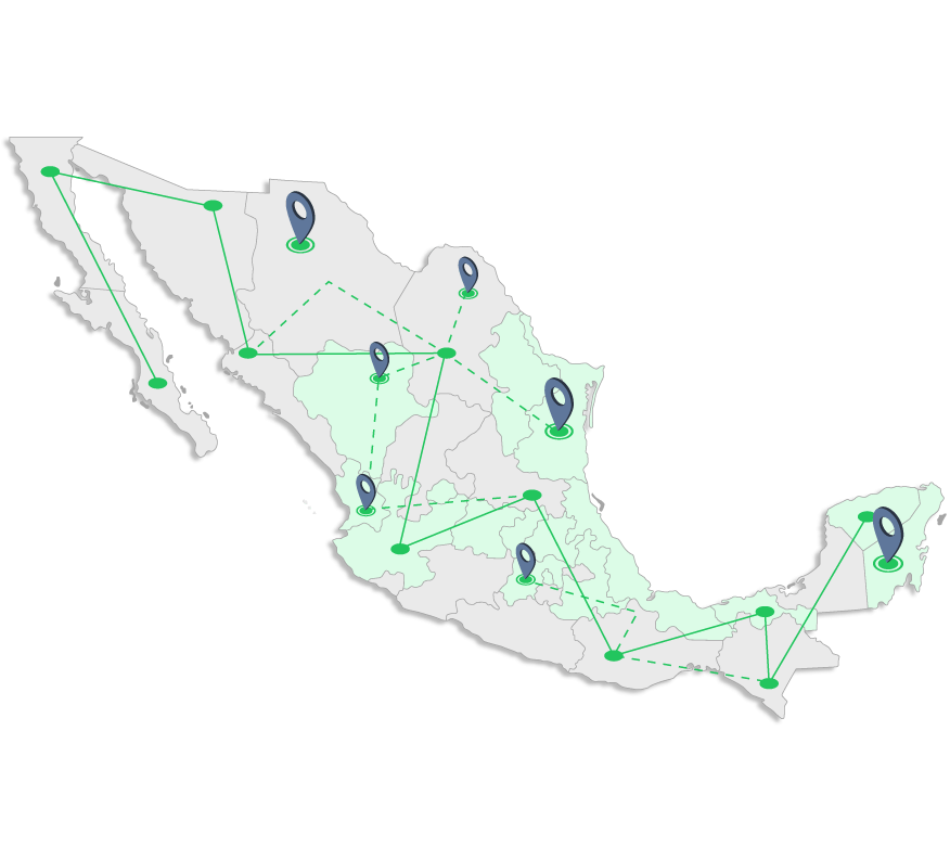 Inicio 30 mapa de la republica mexicana distribución de acero inoxidable y aluminio a todo méxico