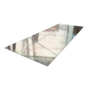 Pieza de placa de aluminio lisa