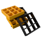 piezas de rejilla fibra de vidrio