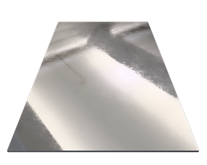 placa acero inoxidable