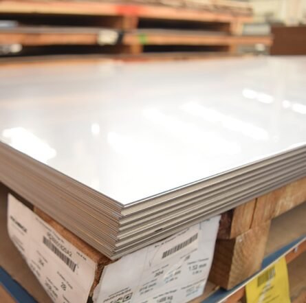 placa de acero inoxidable lasser