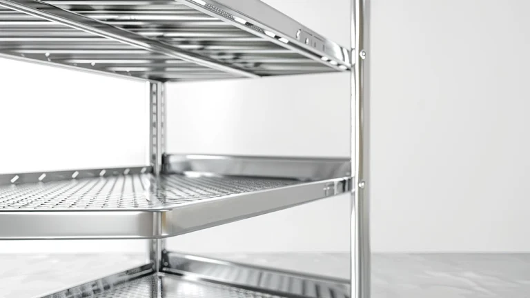 rack de lamina de aluminio