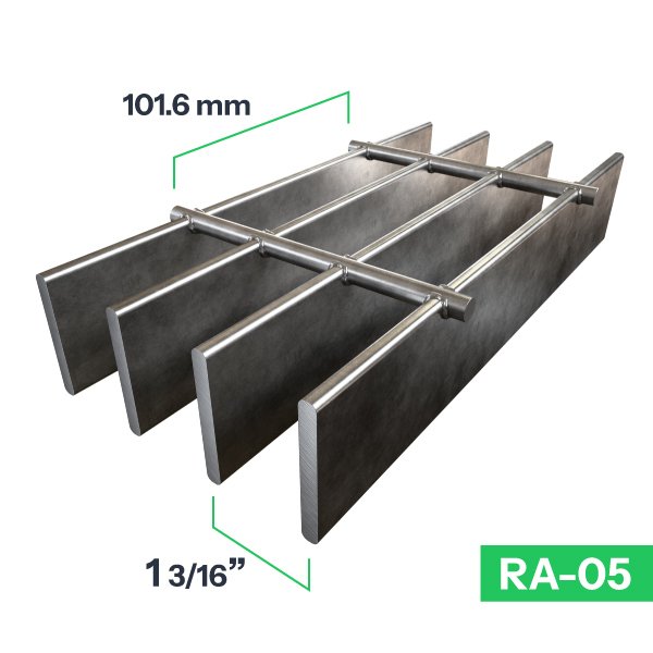 rejilla inoxidable natural ra05