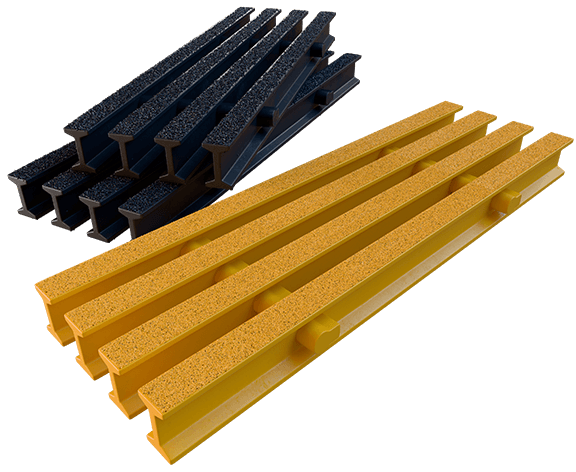 rejillas de fibra de vidrio